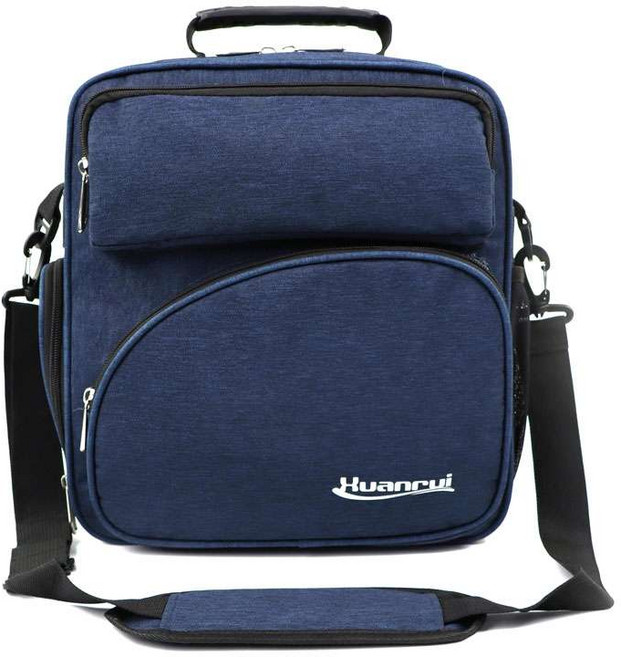 정통탁구가방 스포츠가방 백팩 다기능탁구라켓가방 크로스백 남성가방 여성가방 숄더백, 블루, 1개