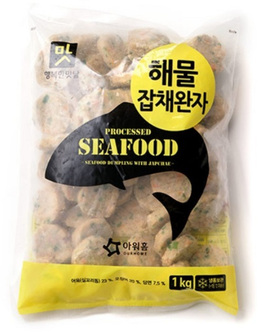 아워홈 행복한맛남 해물잡채완자, 10개