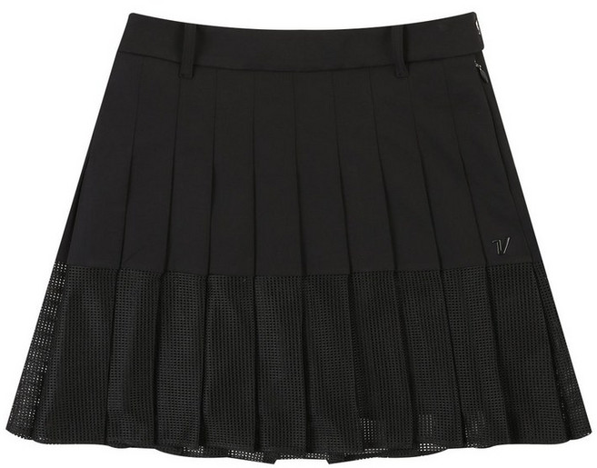 볼빅 여성 골프 메쉬믹스 주름 큐롯 VLCUO401BK 3179068