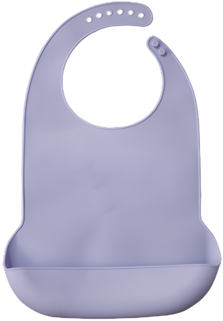 모어벨 성인용 턱받이, 퍼플, 1개