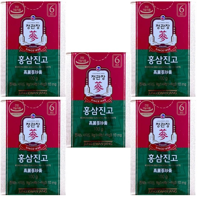 정관장 홍삼진고, 100g, 5개 - 쿠팡