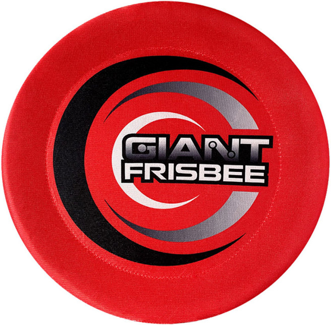 플레이원 자이언트 프리스비 유아 어린이 초보 입문 플라잉디스크 뉴스포츠 원반던지기, 레드, 1개