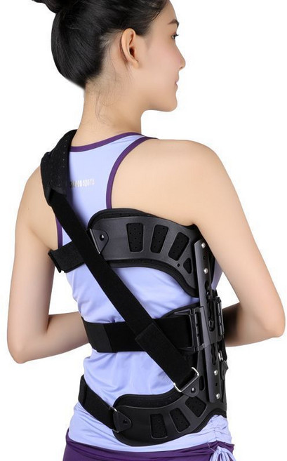 척추측만증 교정기 척추 교정 스트랩 굽은등 보조기, 1개