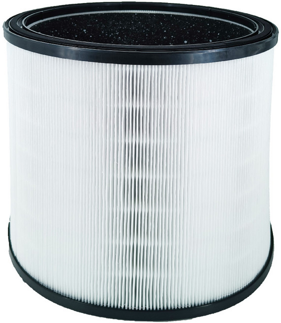 適用 Vorwerk 德國福維克 Aura Hera LACS-1 LACH-2 空氣清淨機 HEPA+活性碳 濾網 濾芯, 無, 濾心, HEPA活性碳濾網(2合1) x 1片