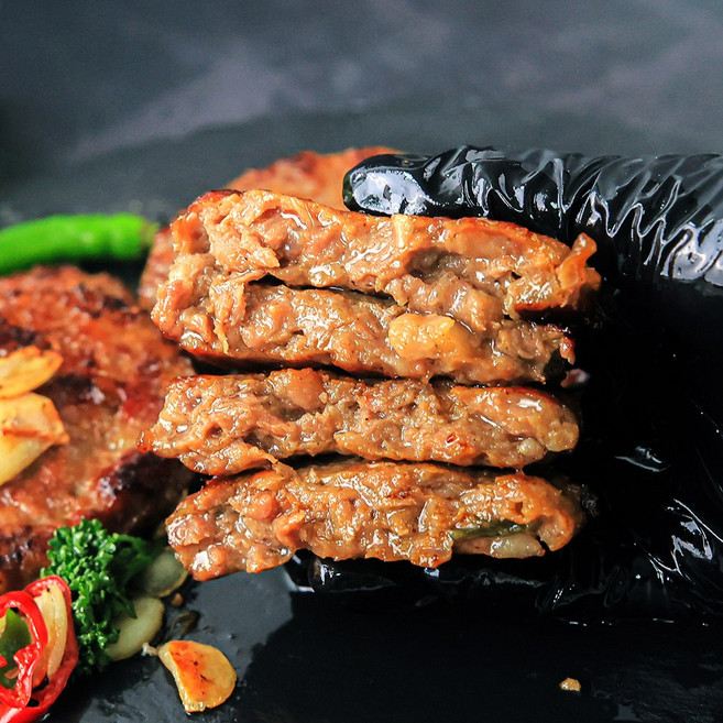 전라도청년 광주 송정역 수제 떡갈비, 상세페이지참조, 80g, 8개