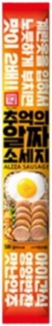 바이오푸드몰_한성 추억의 알짜소세지, 2개, 500g