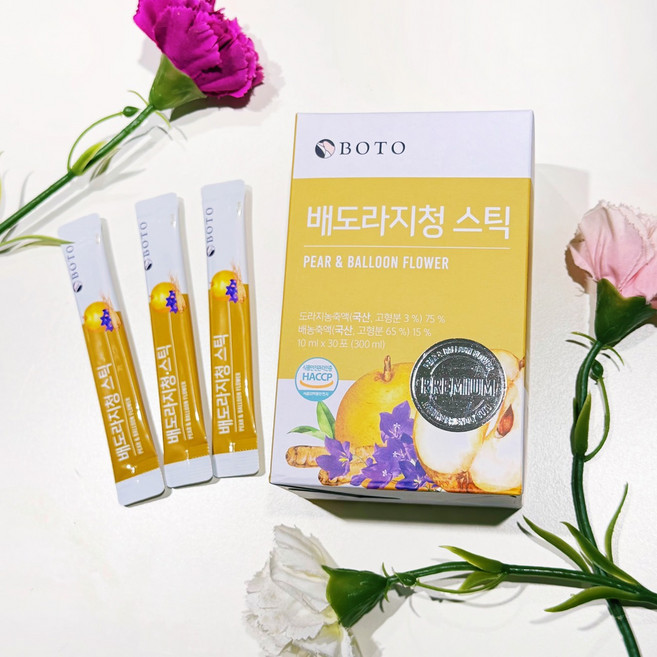 BOTO 濃縮桔梗水梨汁, 1個裝, 300ml