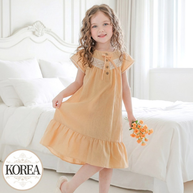 여아 공주 원피스 잠옷 마리아D