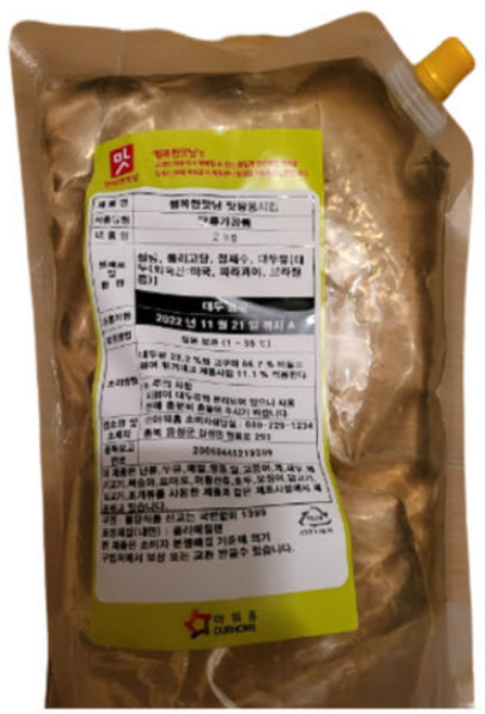 아워홈 맛탕용 시럽, 2kg, 1개