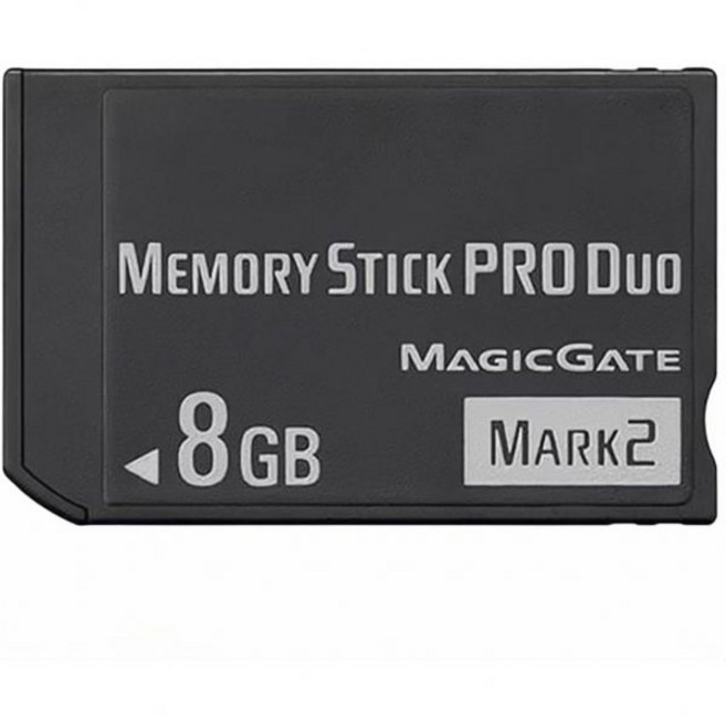 PSP 액세서리용 MS 8GB 메모리 스틱 PRO 듀오마크 2 ..., 1개