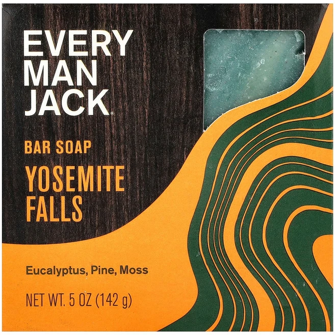 에브리맨 잭 바 비누 요세미티 폭포 향 142g (5온스) EMJ-01367 - 쿠팡