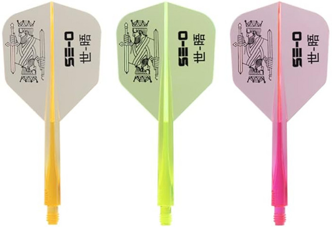 콘도르 액스 네온 더 킹 스몰 콘도르 액스 네온 더 킹 스몰 M MIX Seo Byung Su 세오 선수 모델 다트 플라이트