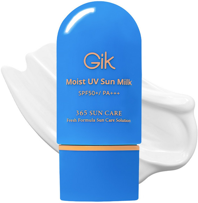 GIK 10가지 무첨가 저자극성 선크림 모이스트 UV 썬밀크, 1개, 30ml