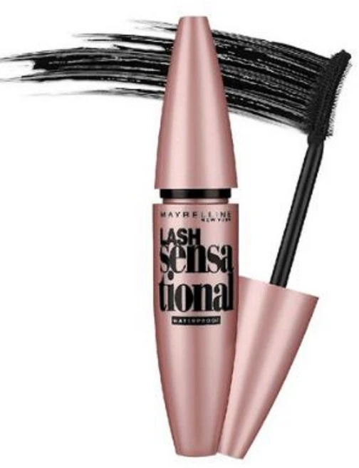 Maybelline New York Mascara No-clumping Fanning Brush Waterproof Lash Sensational Black 9ml, 1개 - 쿠팡