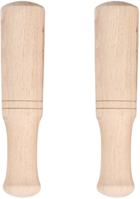 나무절구공이 절구방망이 깨갈이, 2개