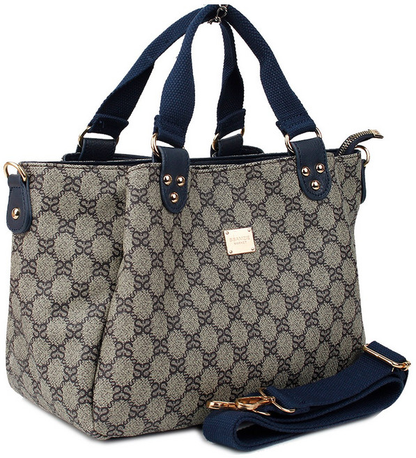 가벼운 쟈가드 패턴 무늬 미니 서브포켓 토트백 외출 크로스 가방