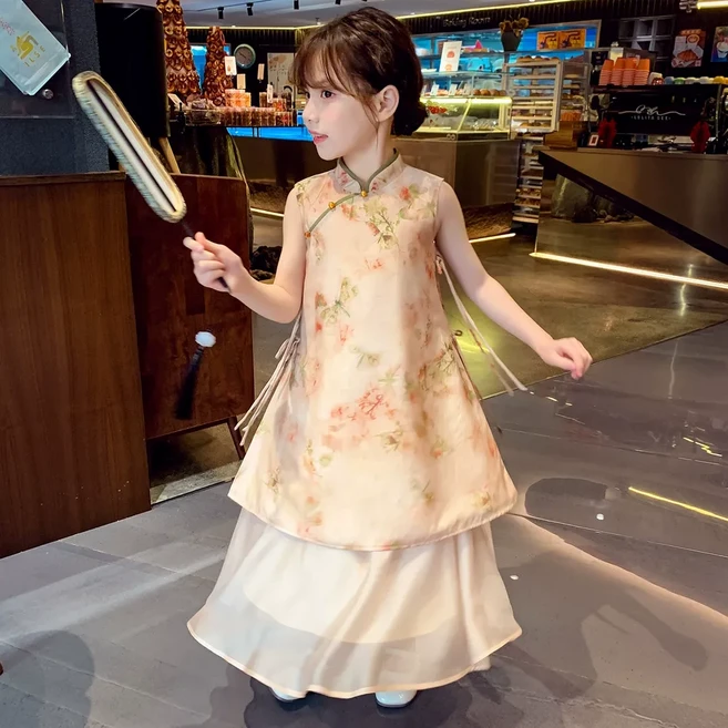 女童漢服連衣裙 公主裙