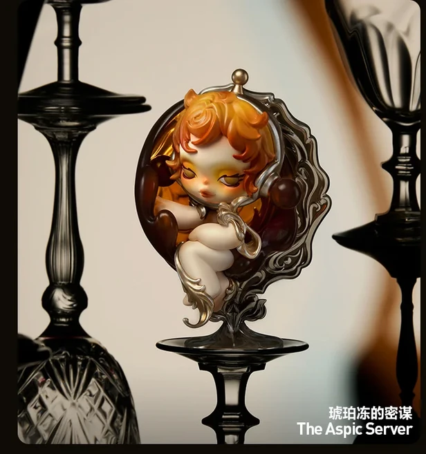 쿠쿠스토어 오리지널 팝마트 스컬판다 다이닝 테이블 시리즈 블라인드 박스 패션 미스터리 장식품 신의 날, 01 Confirm N