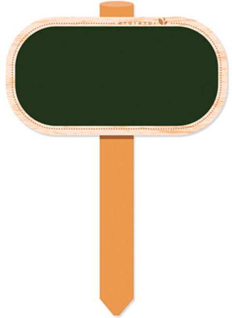 본사직영 루미루미 칠판 텃밭팻말, 추가없음