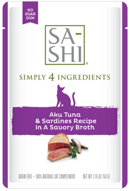 로우즈 사시 고양이 파우치, 12개, 50g