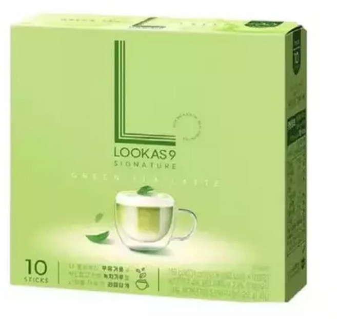 남양 루카스나인 시그니처 그린티라떼 10T x3개, 567g, 3개, 30개입