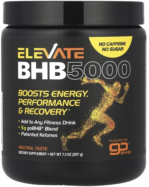 신상할인판매 Real Ketones Elevate BHB 5000 뉴트럴 207g(7.3oz) 최저가격, RealKetonesElevateBHB5000뉴트럴20, 207g, 1개 - 쿠팡