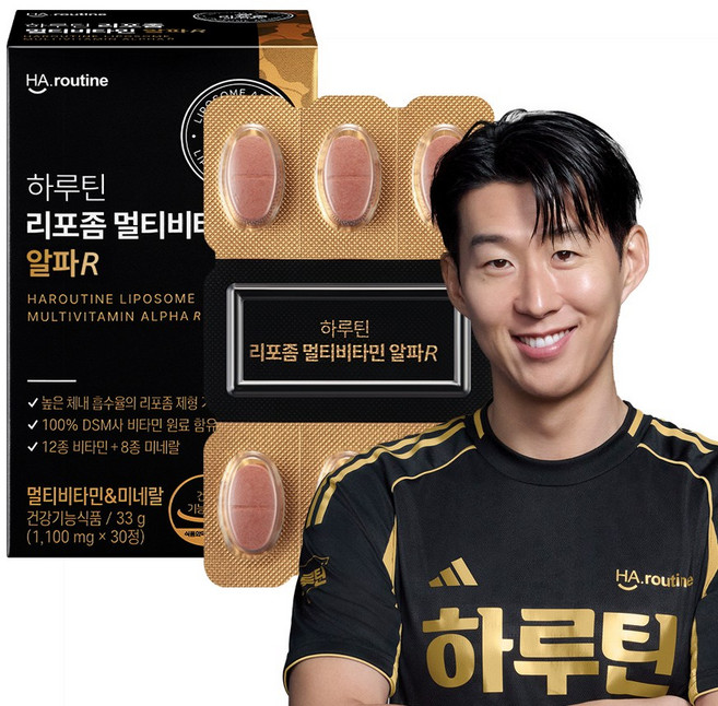 [하루틴] 리포좀 멀티비타민&미네랄 알파R 1박스, 1개, 30정