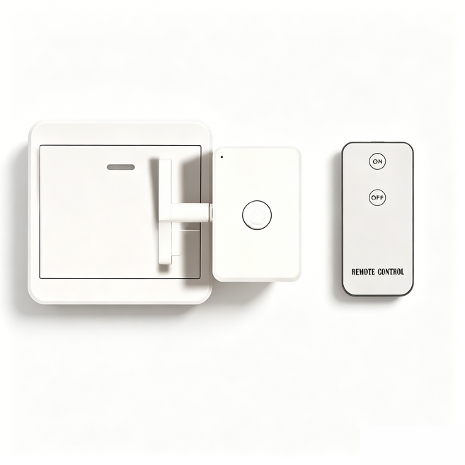 懶人關燈神器 遙控開關燈，無需佈線改裝，超持久續航力, 1個