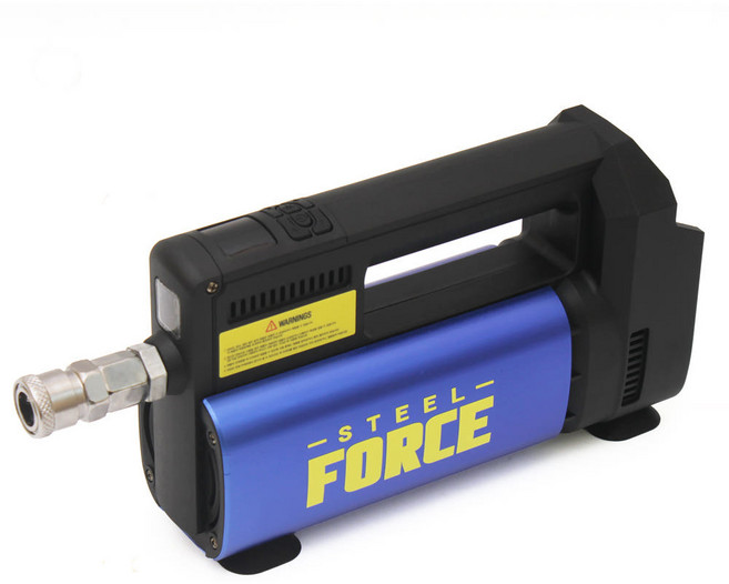 스틸포스 충전 콤프레샤 탱크리스 미니 콤프레셔 마끼다 타입 배터리 사용 TH-BAC88, 1개