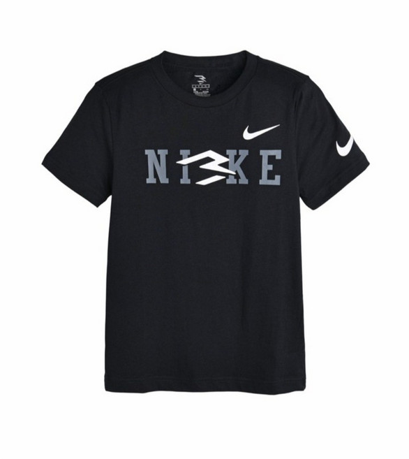 플레이키즈프로 나이키키즈3BRAND워드마크반팔티셔츠(주니어) A252TS392P 나이키키즈 조던키즈 나이키키즈반팔티 (140~170)