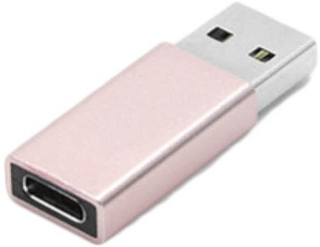 Type-C 轉 USB 轉接頭, 1個, TC轉UB粉色