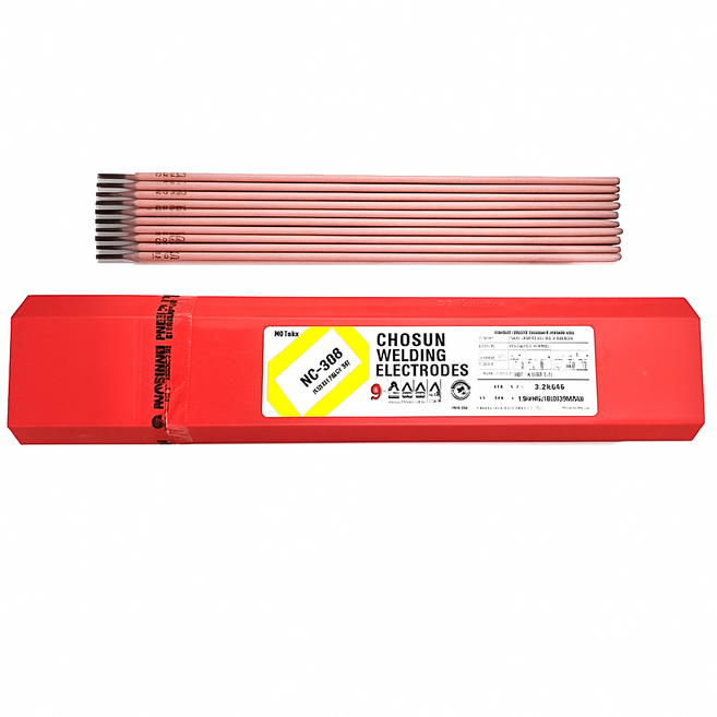 조선선재 스텐용접봉 낱개10개세트 피복아크봉 NC308 309 316 스텐봉 SUS 와이어, 1세트, NC308-2.0mm