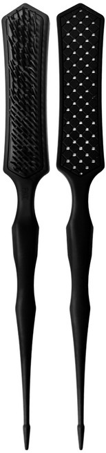 루시피 크리스탈 꼬리 브러쉬, 1개, 블랙