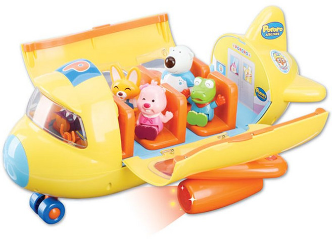 뽀로로 떴다비행기 뽀로로비행기, 혼합색상, 1개