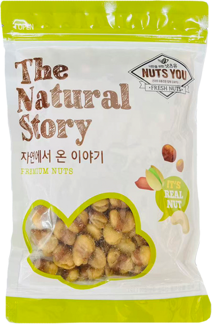 <동성무역> 자연에서 온 이야기 넛츠유 튀김잠두콩 200g, 1개