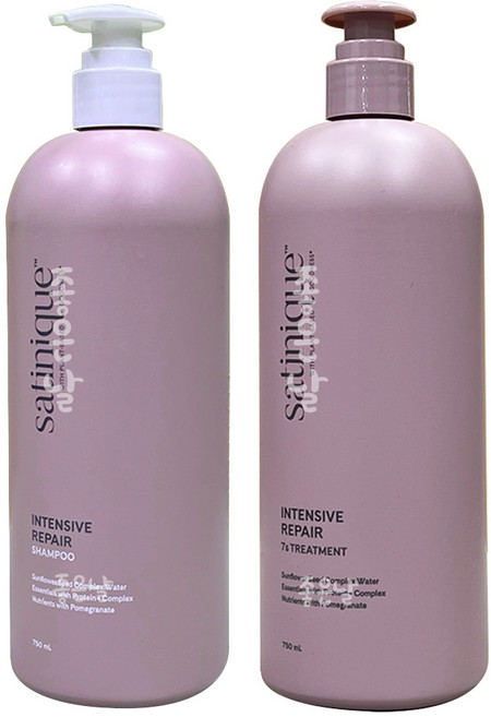암웨이 새티니크 인텐시브 리페어 샴푸 + 트리트먼트, 1개