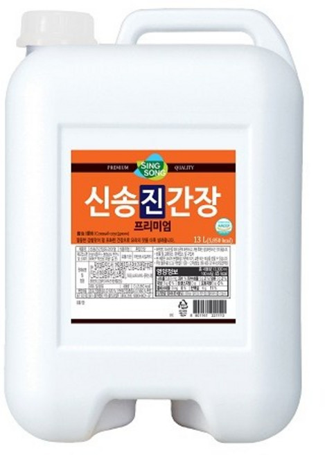 신송 진간장 프리미엄, 1개, 13L