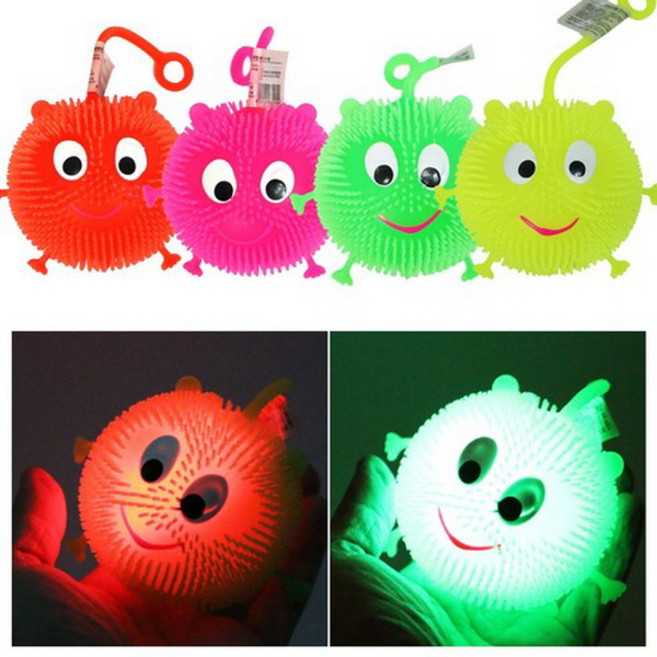 원숭이 성게볼 요요 4종세트 실리콘 요요 말랑이 요요, 1개