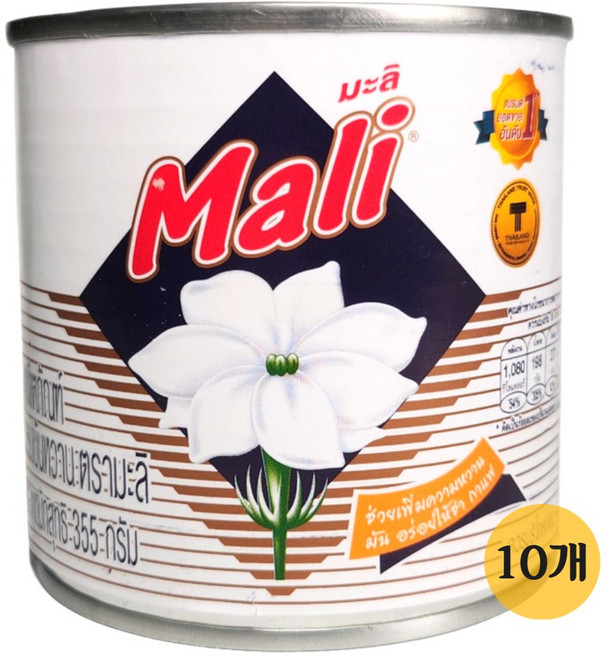 태국식품 태국연유 (1BOX-48EA) 말리연유 Mali연유 worldfood, 355g, 10개