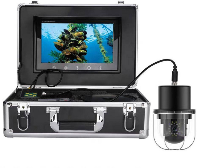 어탐기 휴대용 무선 낚시 물고기 어군탐지기 감지기, 9인치(영상X 20m 케이블)