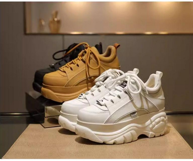 키높이 신발 7cm 통굽 스포티 운동화