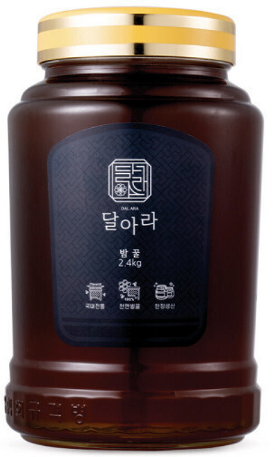 달아라 밤꿀, 2.4kg, 1개