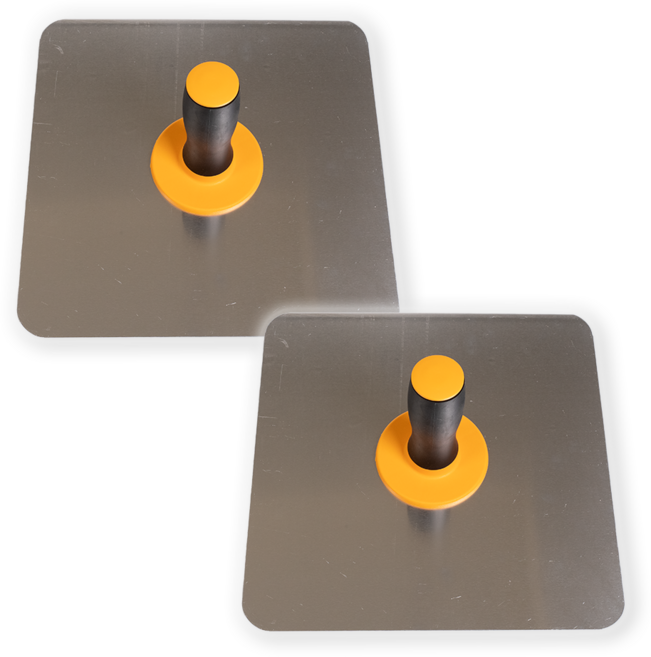 툴리버 알루미늄 미장판 빠대판 흙판 고대판 퍼티판 핸디코트, 30cm, 2개