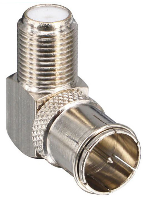 RF M/F 동축 ㄱ자 변환 젠더 CM-GD001, 1개