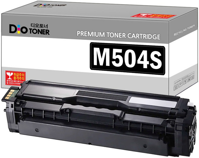 삼성 CLT-K504S 토너 재생 SL-C1454FW SL-C1453FW SL-C1404W SL-C1860FW SL-C1810W SL-C1454N CLP-415N 디오토너, CLT-M504S 빨강, 1개