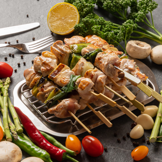 다물꼬치 캠핑용 꼬치구이 파닭꼬치, 10개, 50g