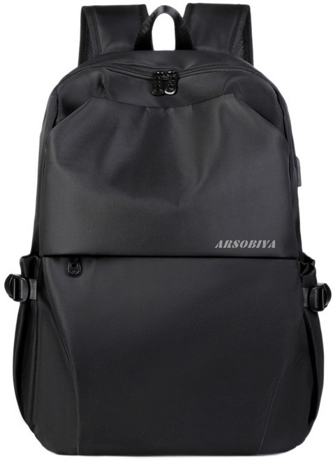 ARSOBIYA 남녀공용 직장인 데일리 백팩 초경량 대용량 노트북 USB충전 방수 가방