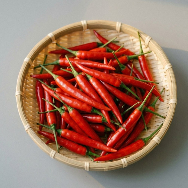 국내 재배 베트남 홍고추 하늘초 매운 생고추 Bird Eye Chili 가정용 식자재용, 1박스, 150g