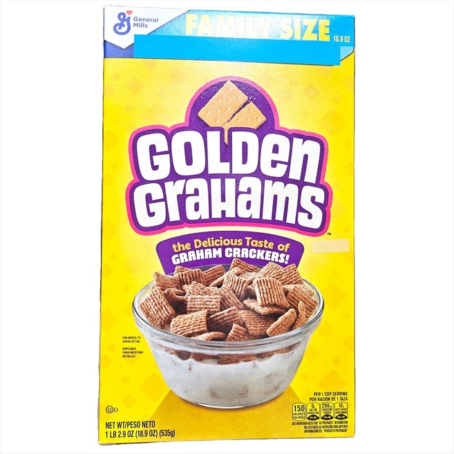 코스트코 제너럴 밀스 골든 그레이엄, 1박스, 535g - 쿠팡