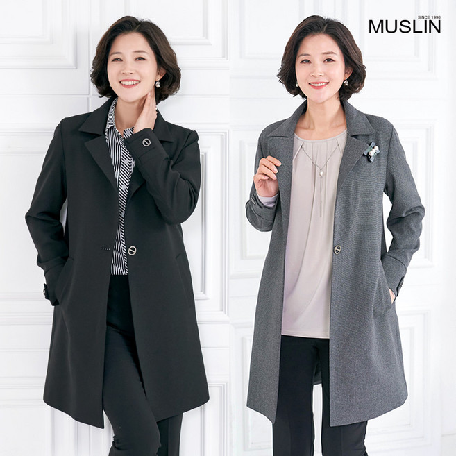 엄마옷 앤티큐 장식 하프자켓 5CVB15197마담 미시 중년여성 빅사이즈 50대 60대 70대 할머니옷